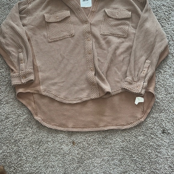 Aerie Waffle Top - Picture 1 of 4